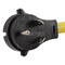 Ac Works Plug Adapter, STW, SS2-50R, TT-30P, 1.5 ft., Yellow TTM50-018 - alternate 5